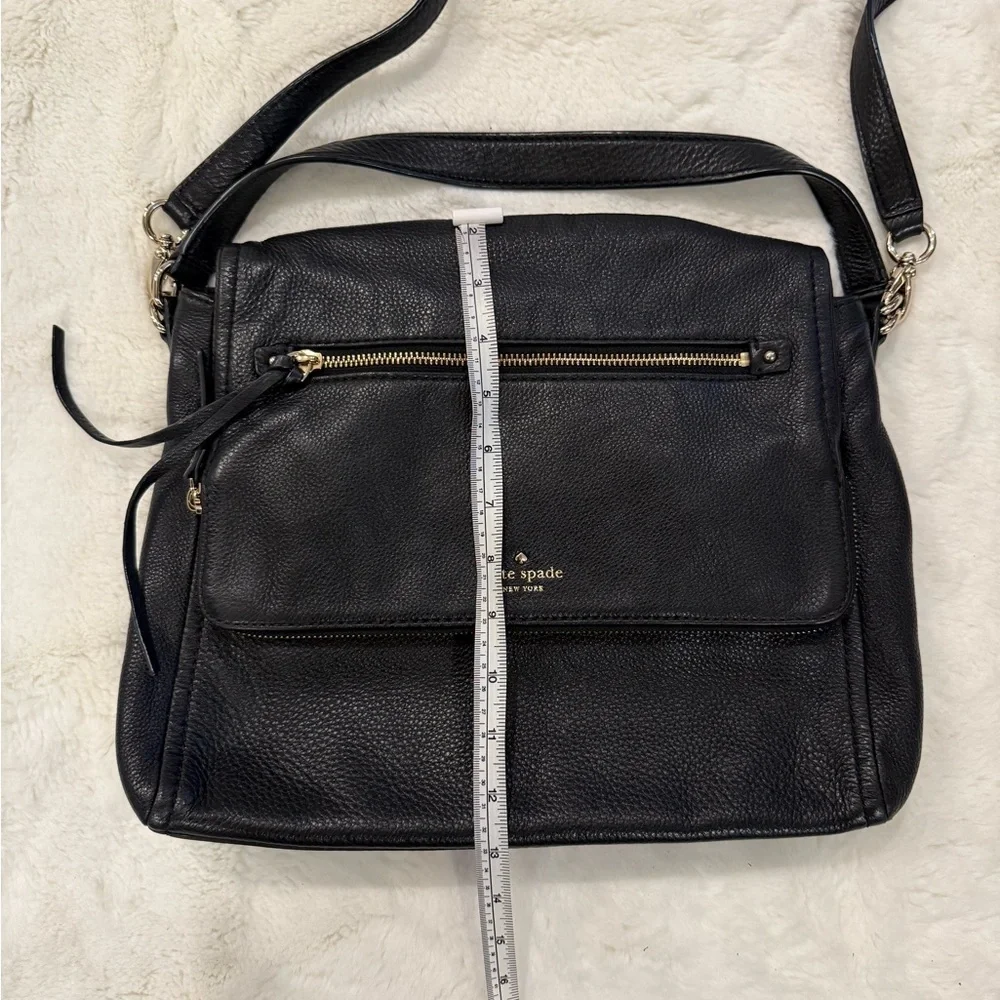Kate Spade Cobble Hill Black Pebbled Leather Classic Crossbody Bag